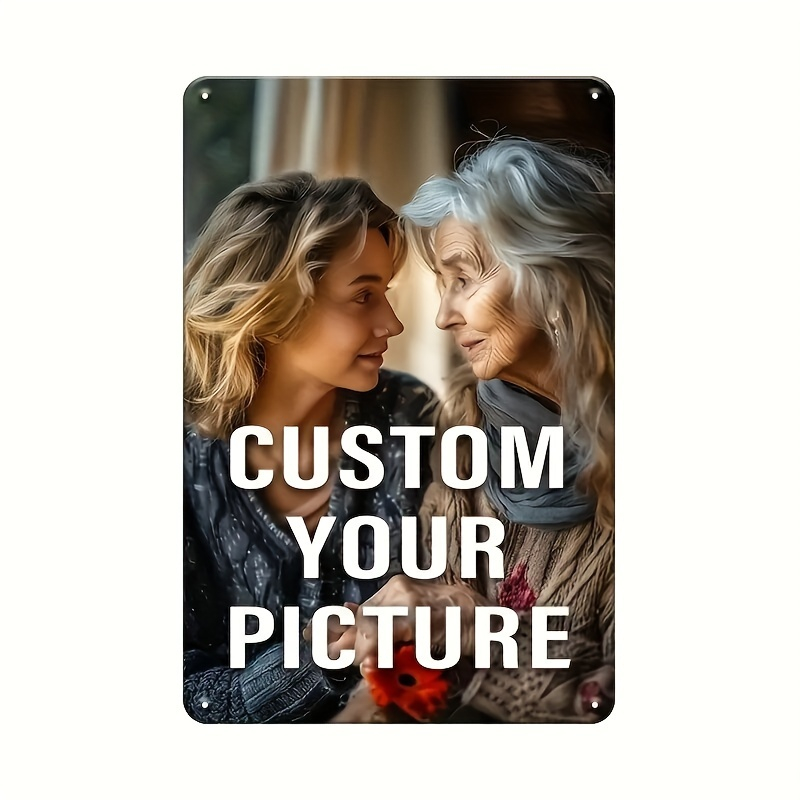 Home Office Gif - Aangepaste metalen bord - Gepersonaliseerde afbeeldingsposterplaat