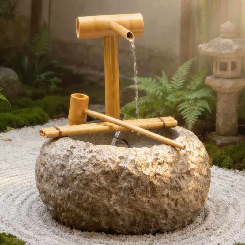 Home Office Feng Shui - Buitenfontein Zen-stromend waterornament voor tuin, patio,