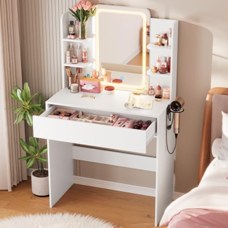 Desk Drawer Small - Klein kaptafelje voor in de slaapkamer,