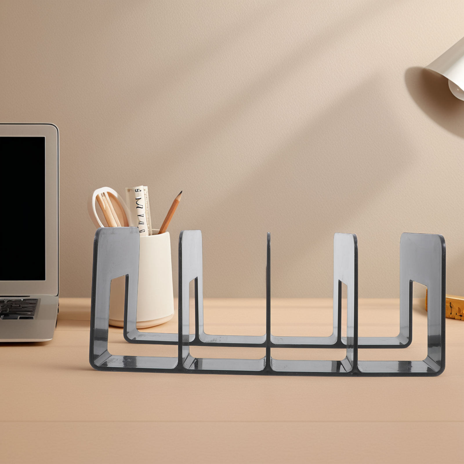 Home Office And Library - Multicompartimenten bureau-boekorganizer voor kantoor, thuis, bibliotheek,