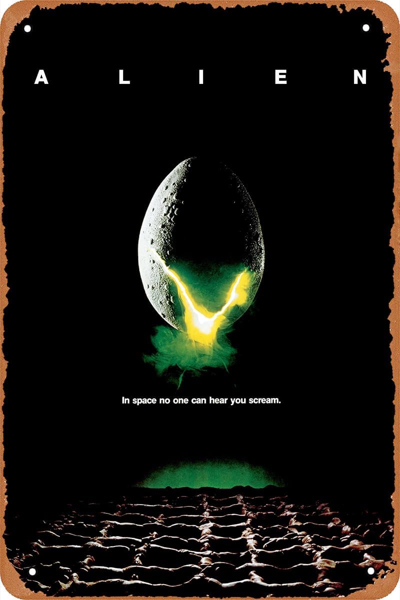 Home Office Logo - De Alien (1979) filmposter, retro blikken