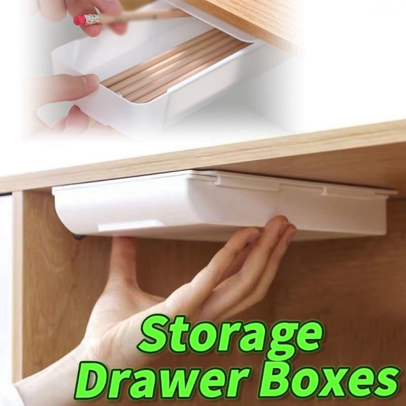 Desk Drawer Small - Zelfklevende opberglade doos make-up potlood lade