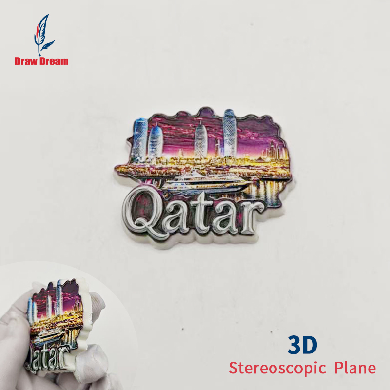 1Pc Qatar 3D koelkastmagneet,  - Home Office Qatar recensie en prijs