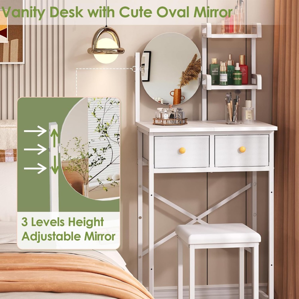 19,7 inch kleine kaptafel met  - Desk Drawer Small recensie en prijs