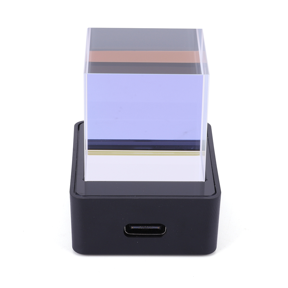 Kristallen Kubus Fotodisplay H - Home Office Gif recensie en prijs