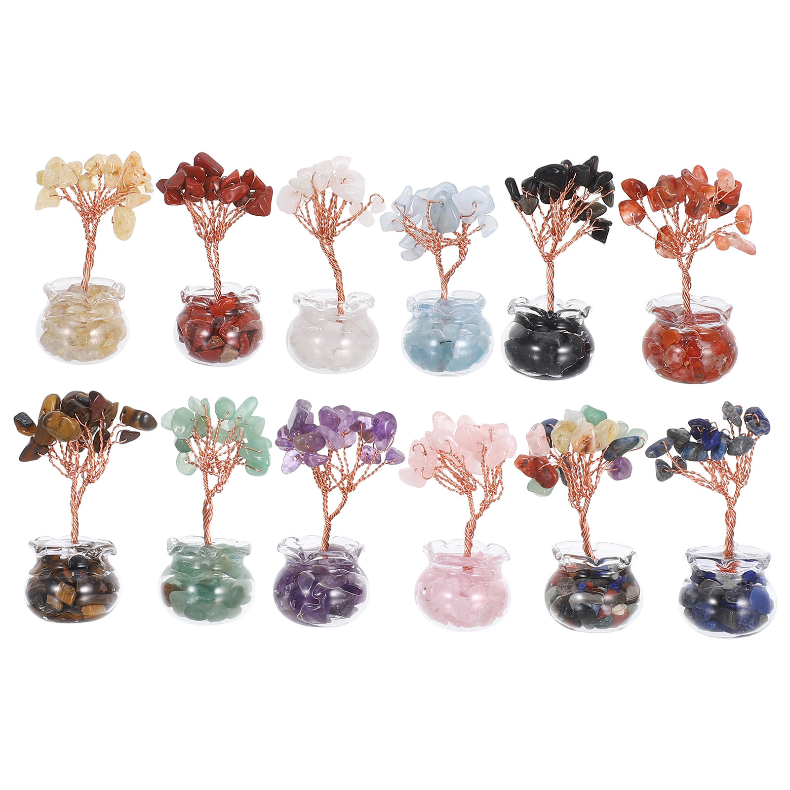 12 stuks mini kristallen geldb - Home Office Feng Shui recensie en prijs