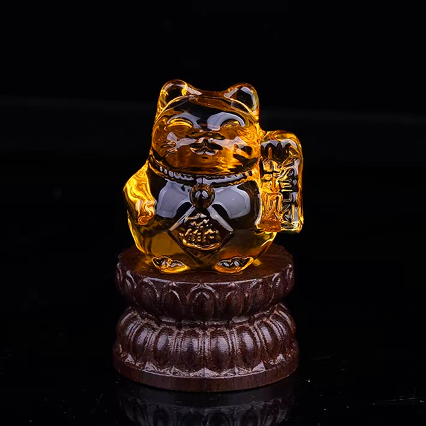 Lucky Cat bureauornament, geld - Home Office Feng Shui recensie en prijs