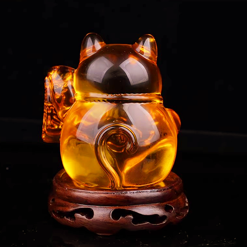 Lucky Cat bureauornament, geld - Home Office Feng Shui recensie en prijs