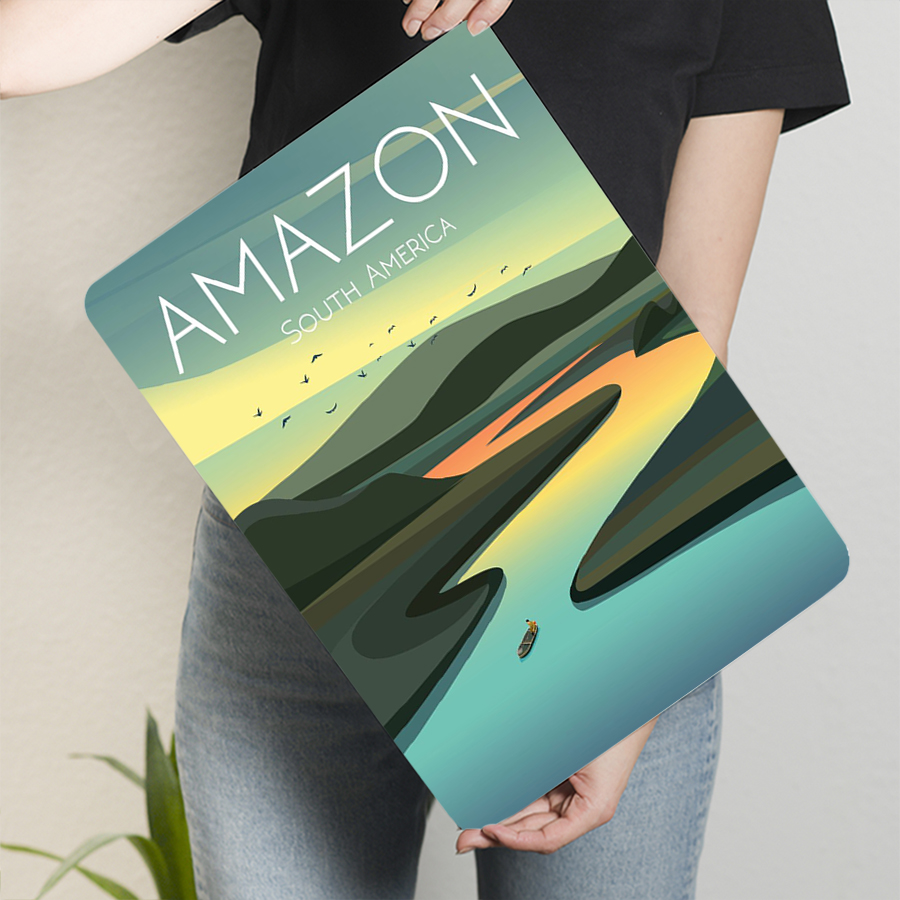 Amazon River landschap metalen - Home Office Of Amazon recensie en prijs