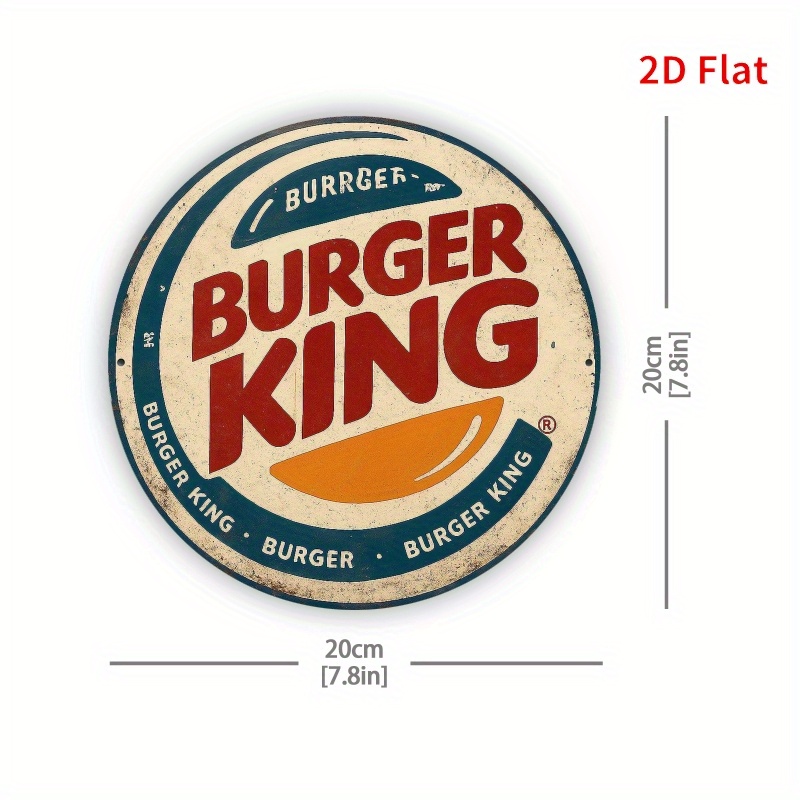 Burger King Retro houten logo  - Home Office Logo recensie en prijs