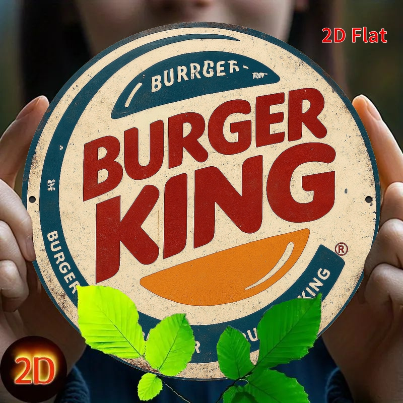 Burger King Retro houten logo  - Home Office Logo recensie en prijs