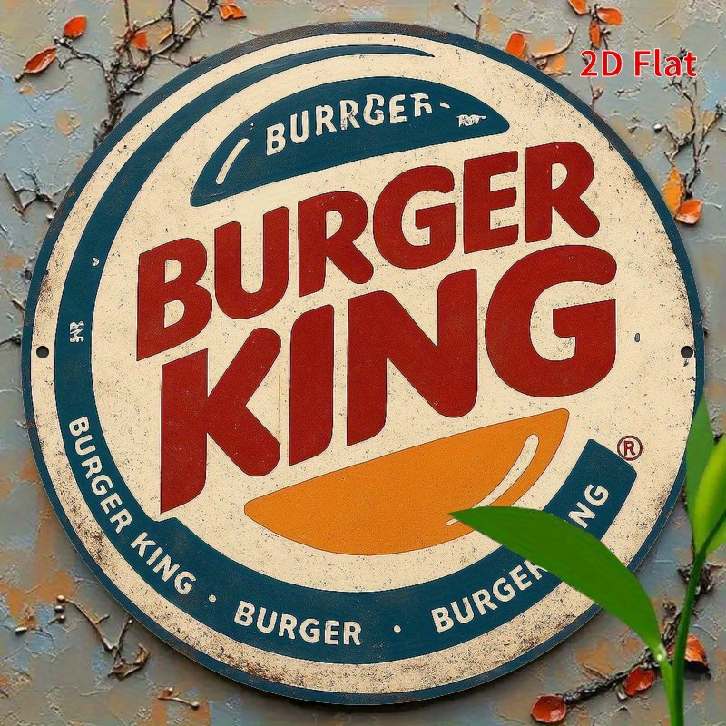 Burger King Retro houten logo  - Home Office Logo recensie en prijs