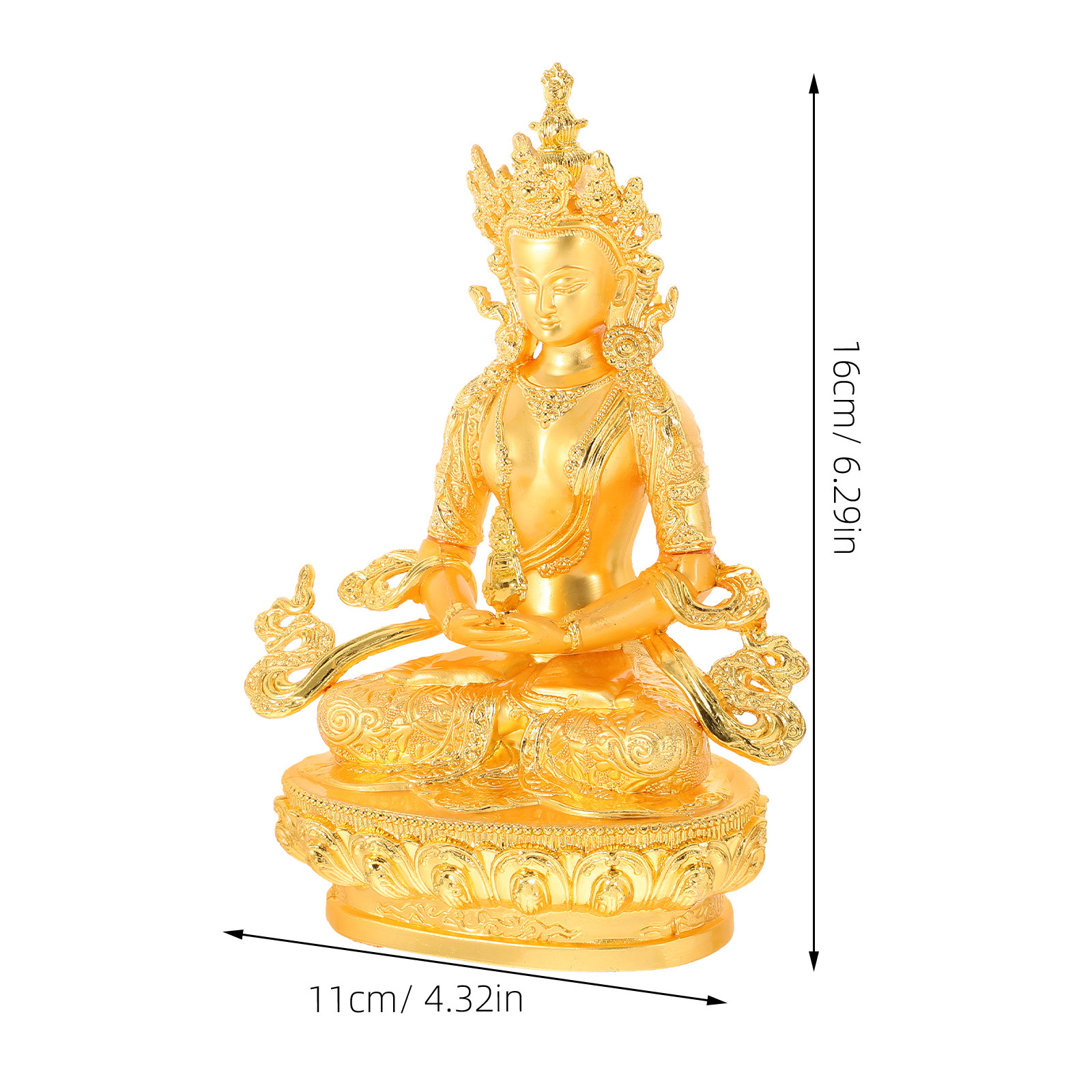 Miniatuur Metalen Boeddhabeeld - Home Office Feng Shui recensie en prijs