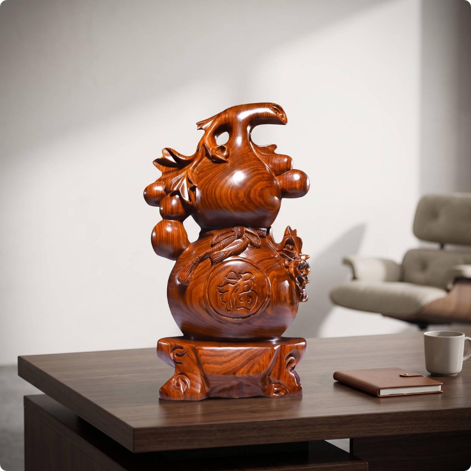 Elegante palissanderhouten kal - Home Office Feng Shui recensie en prijs