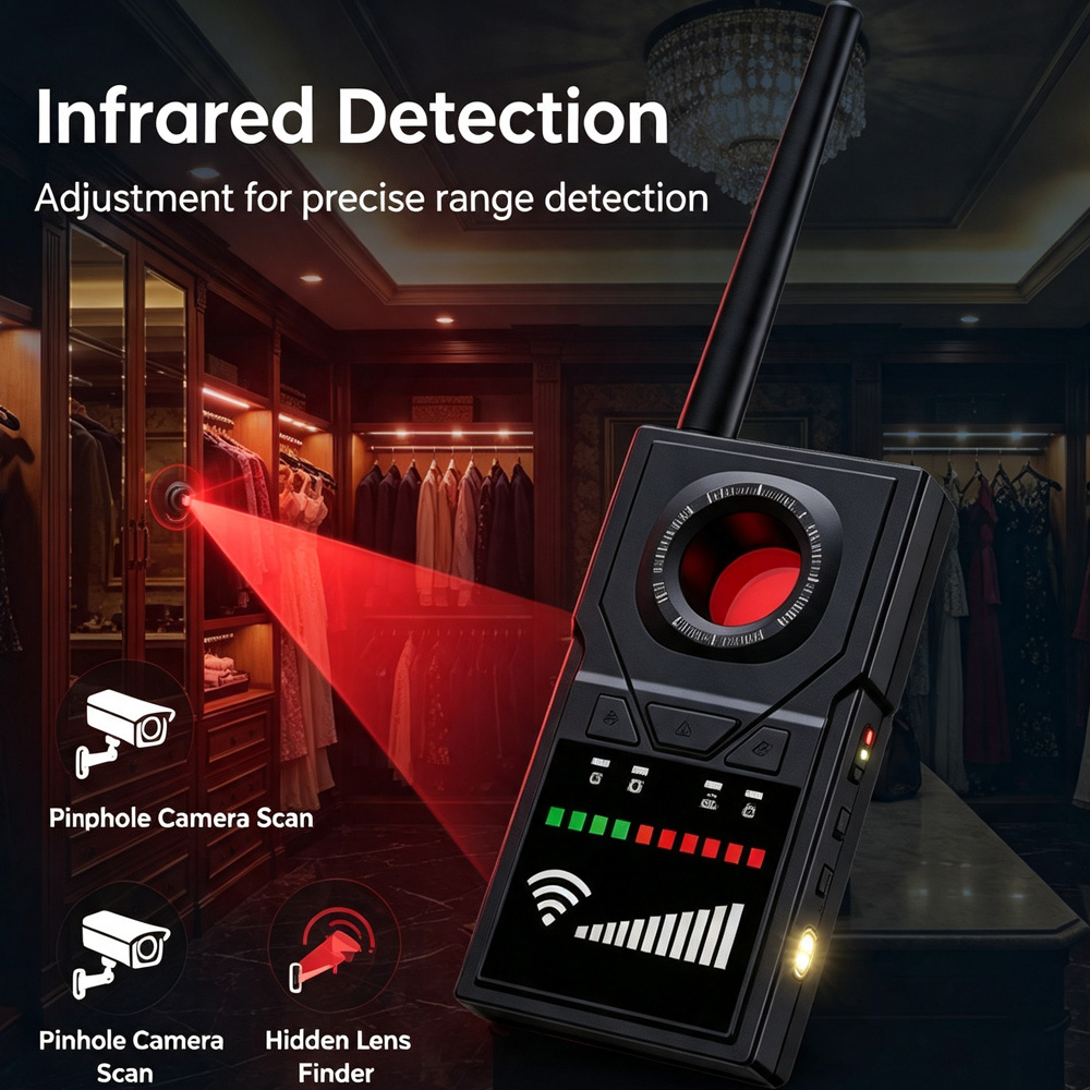 Detectie van verborgen camera' - Home Office Hacks recensie en prijs