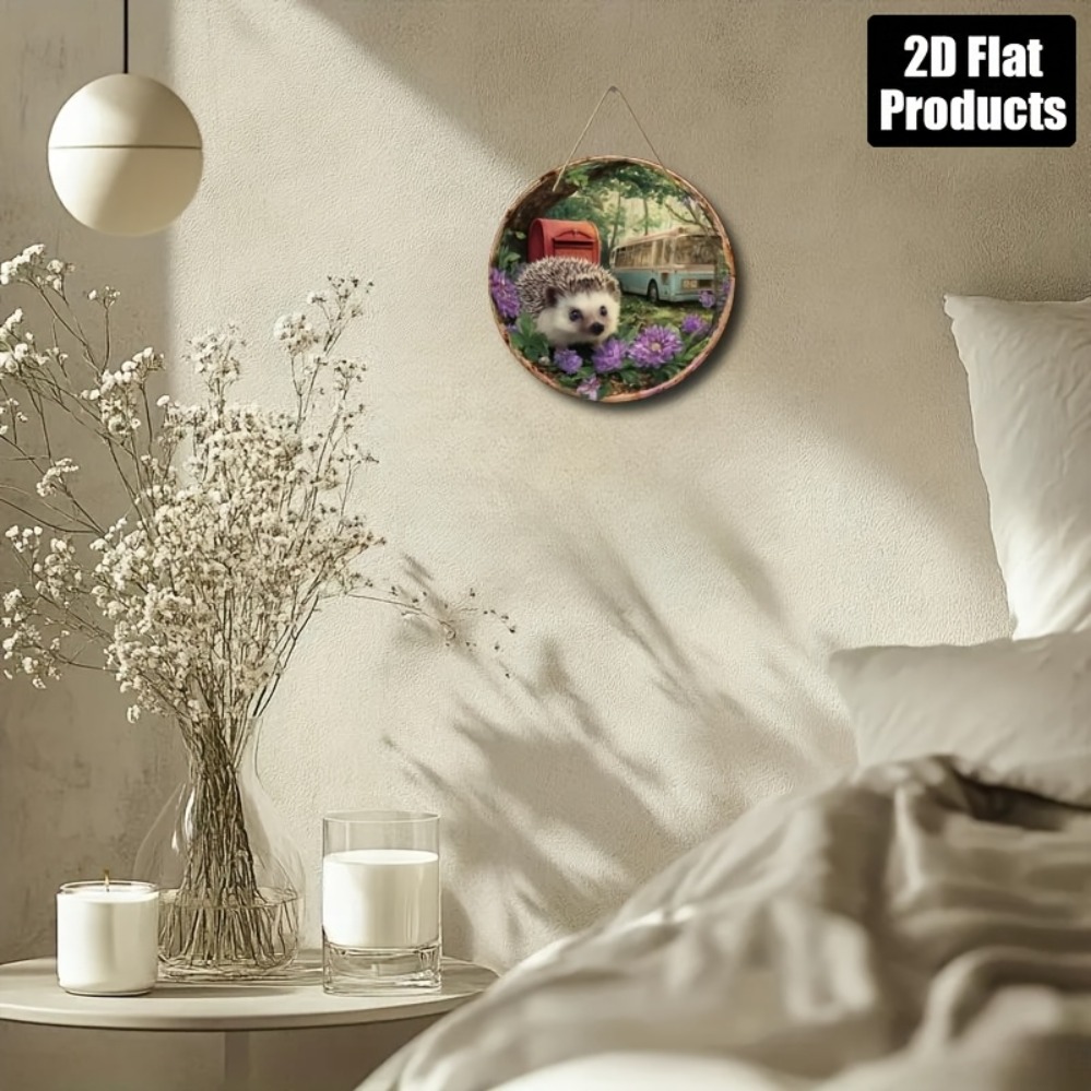 2D metalen bord, rond metalen  - Home Office Gif recensie en prijs