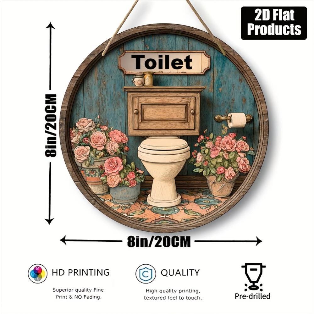 2D Metalen Bord, 8x8 Inch Rond - Home Office Gif recensie en prijs