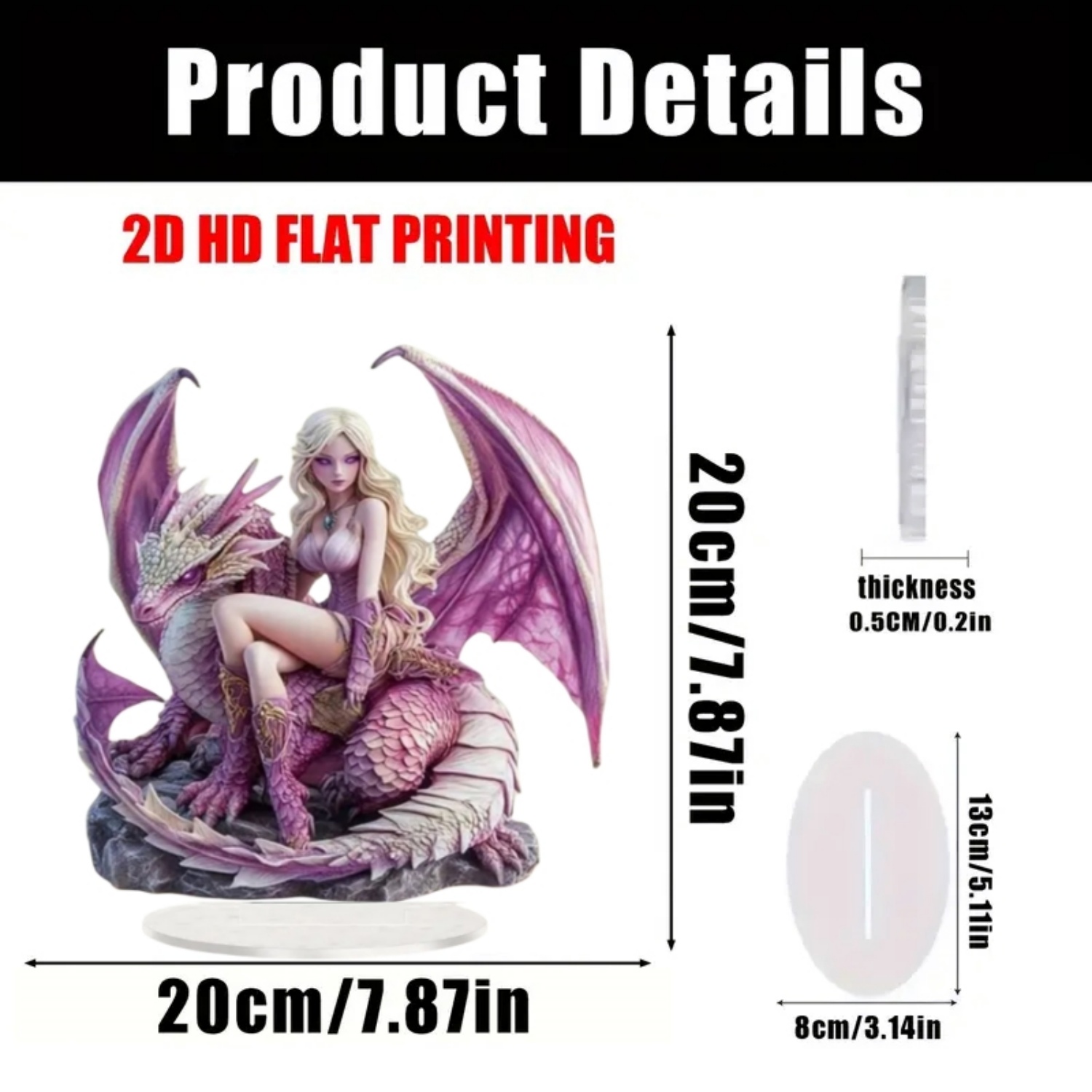 Fairy Standbeeld, 2D Platte Ac - Home Office Studio recensie en prijs