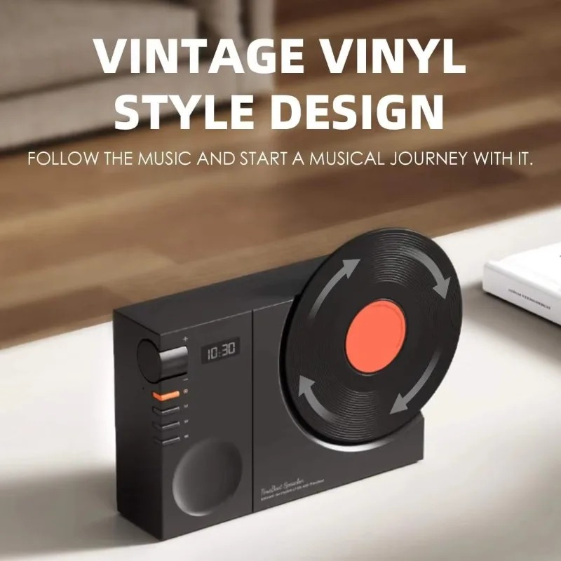 Vintage platenspeler-stijl Blu - Home Office Of Amazon recensie en prijs