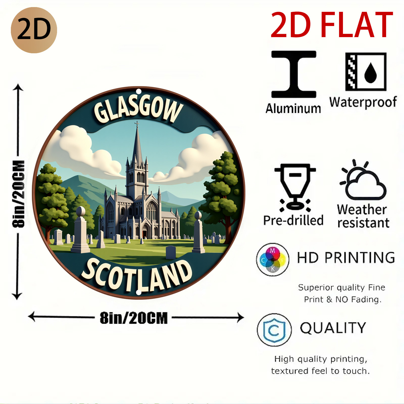2D platte Glasgow Schotland ka - Home Office In Glasgow recensie en prijs