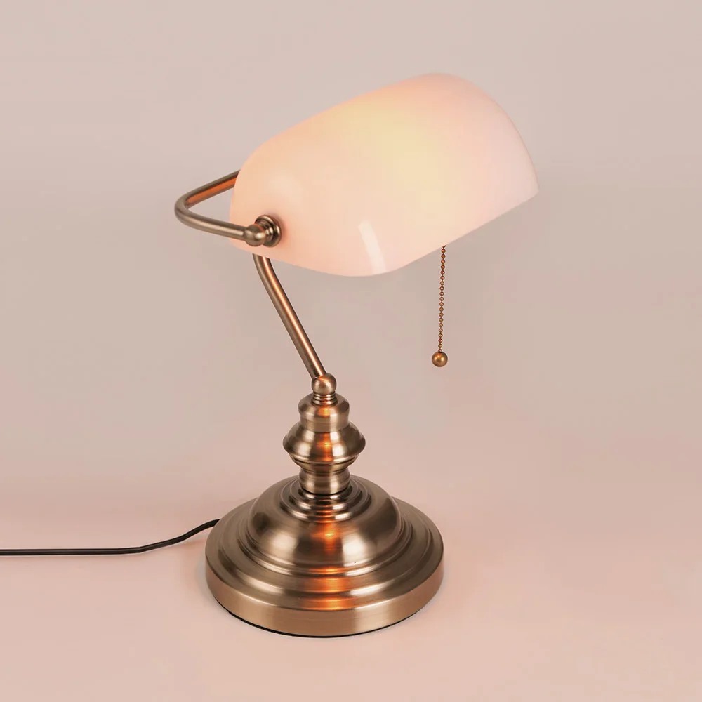 Bureaulamp Tafellamp Glazen Ba - Home Office And Library recensie en prijs