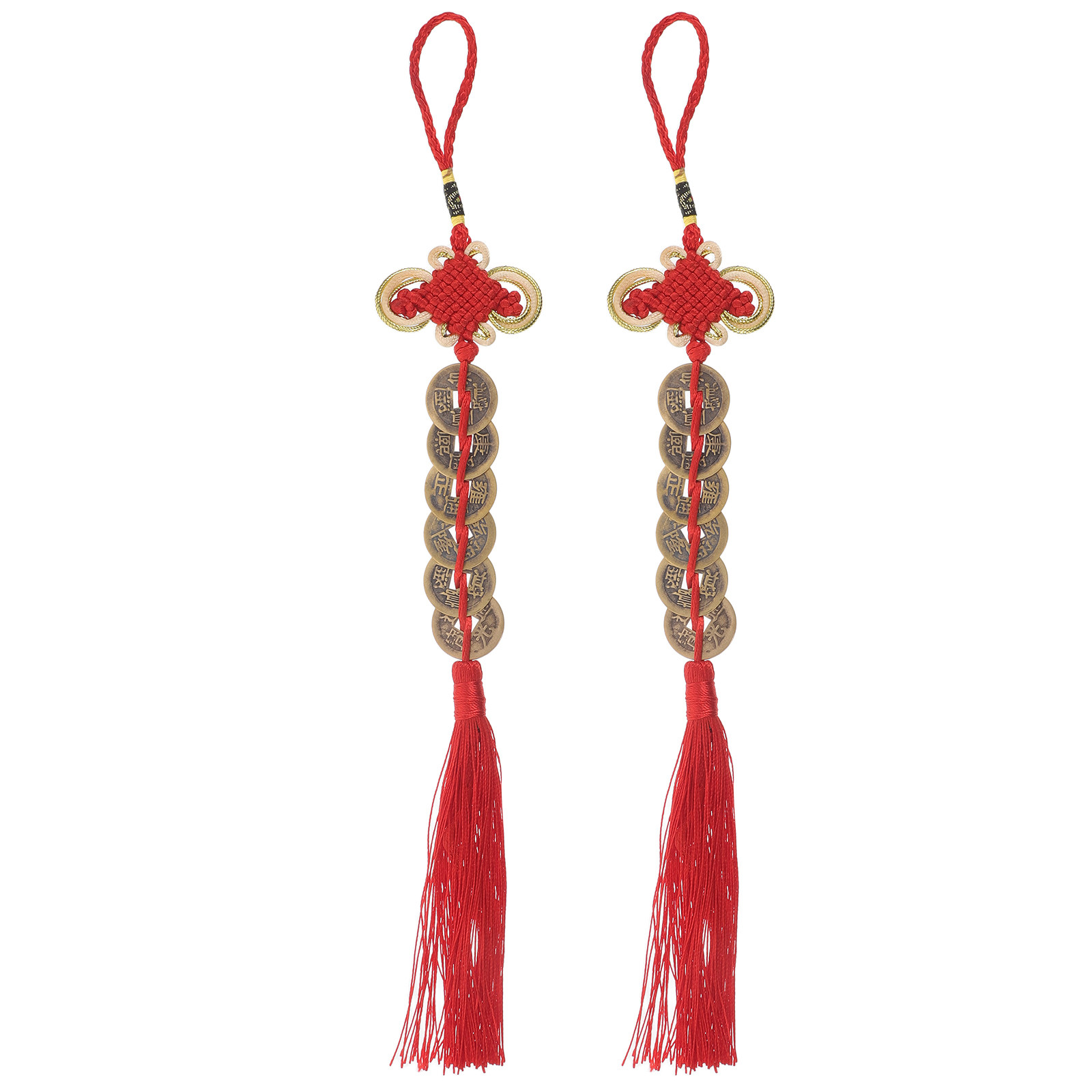2 stuks Chinese knoop hanger m - Home Office Feng Shui recensie en prijs