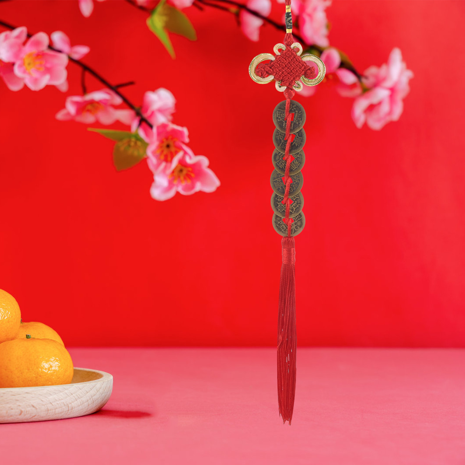 2 stuks Chinese knoop hanger m - Home Office Feng Shui recensie en prijs