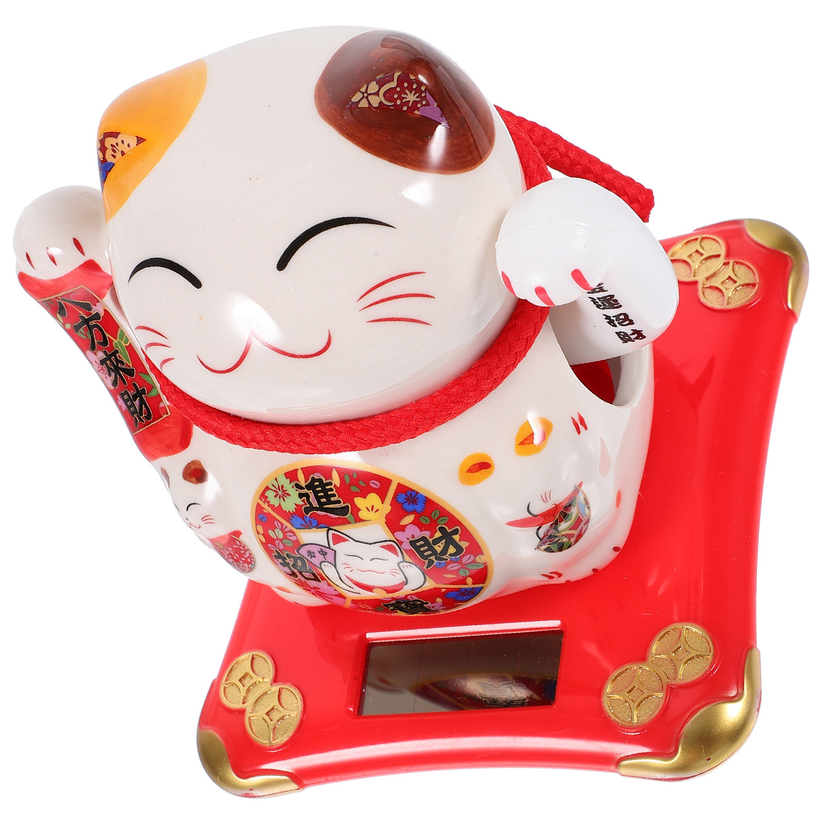 Op zonne-energie werkende katt - Home Office Feng Shui recensie en prijs