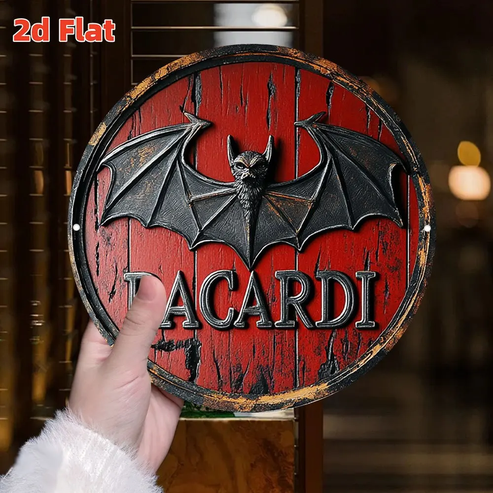 Tin Sign - Bacardi Bat Logo Me - Home Office Logo recensie en prijs