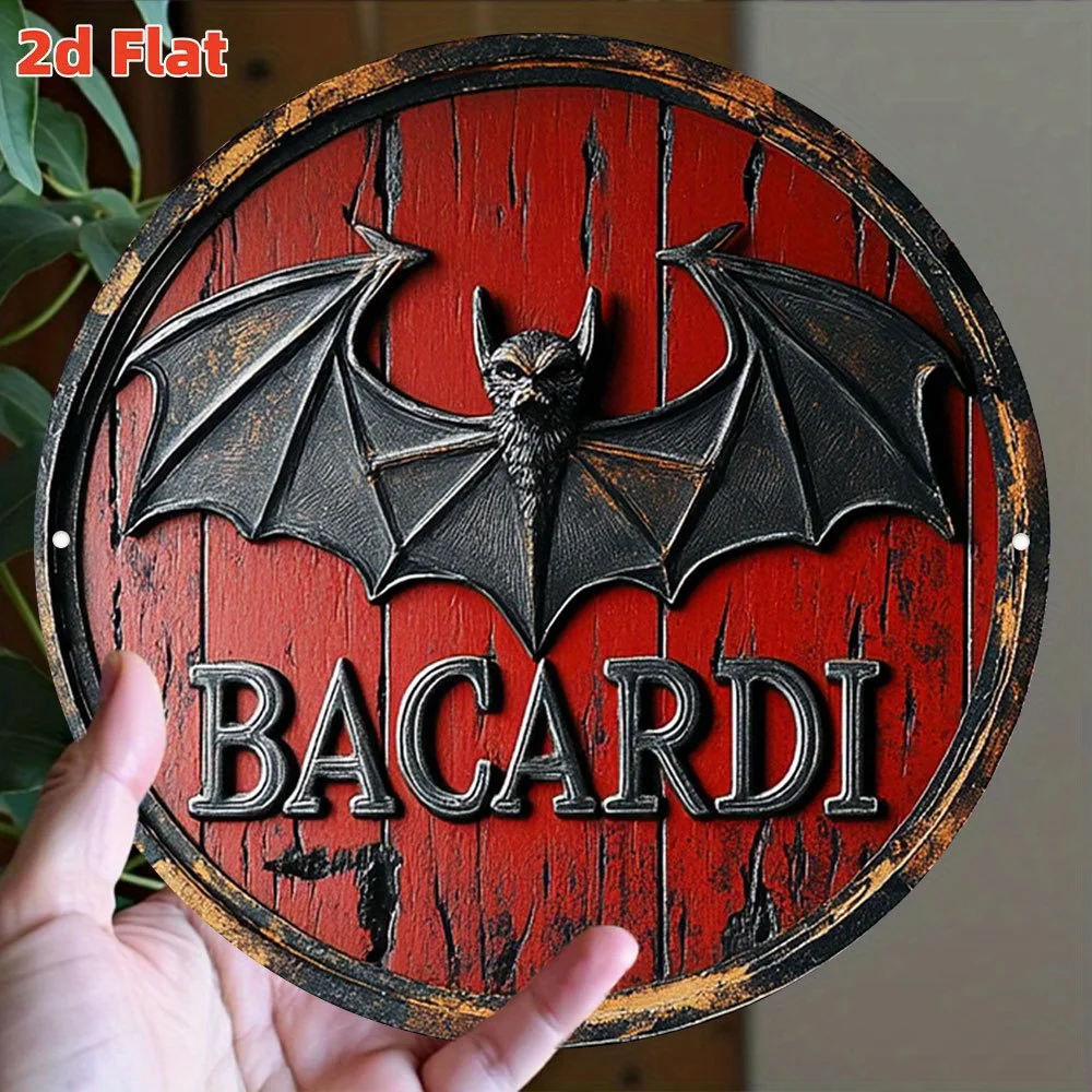 Tin Sign - Bacardi Bat Logo Me - Home Office Logo recensie en prijs
