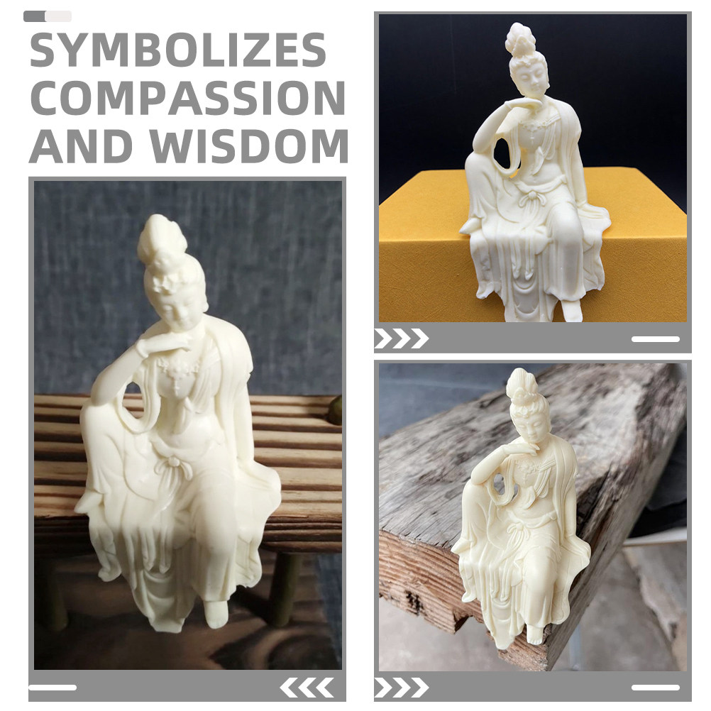 Guanyin Boeddhabeeldje Gesnede - Home Office Feng Shui recensie en prijs